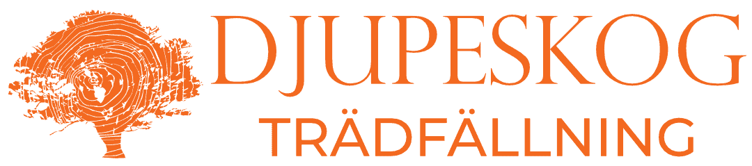 djupeskog tradfallning logga visar företagsnamn och ikon